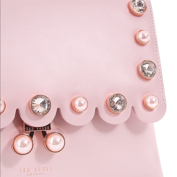 Ted Baker sylviaa scalloped pearl detail bag - Picture 2 of 5